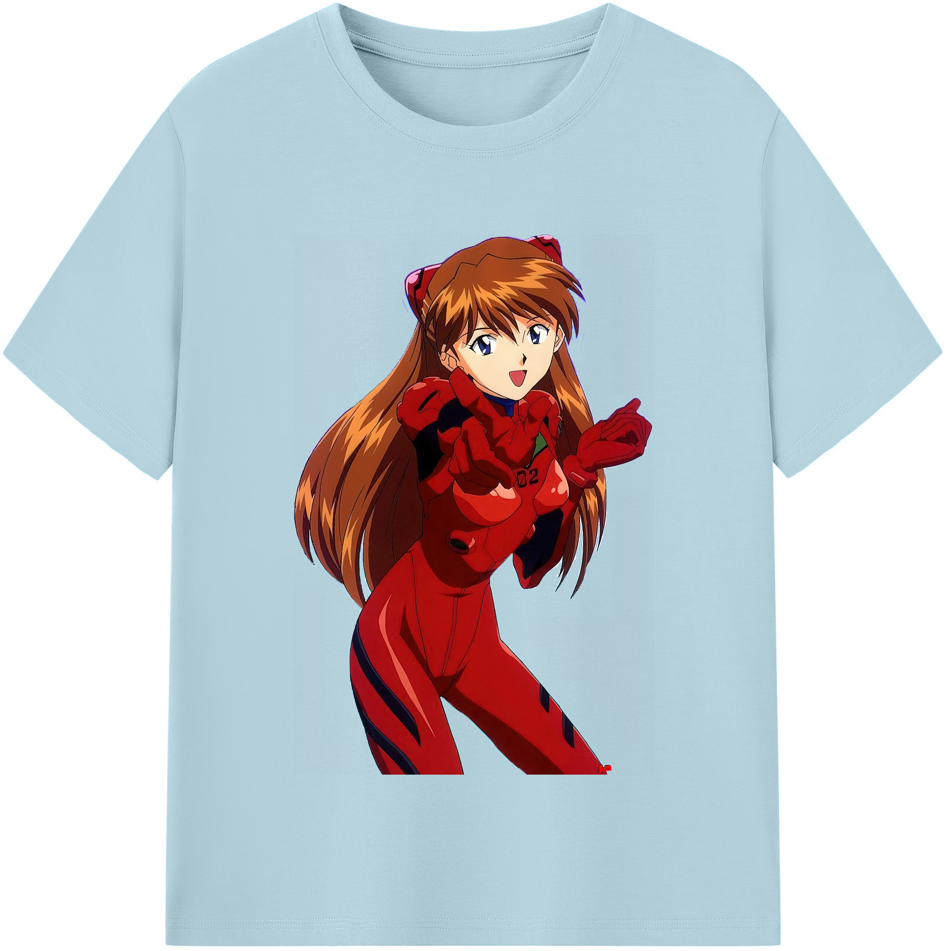 （画像用） EVA 新世紀エヴァンゲリオン 綿100％半袖Tシャツ（フロントプリント）